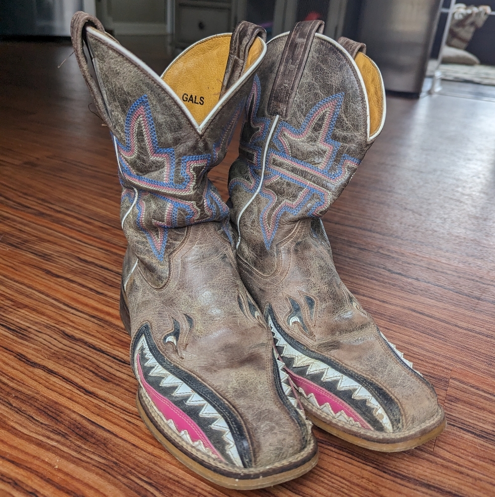 Tin Haul Cowboy Boots